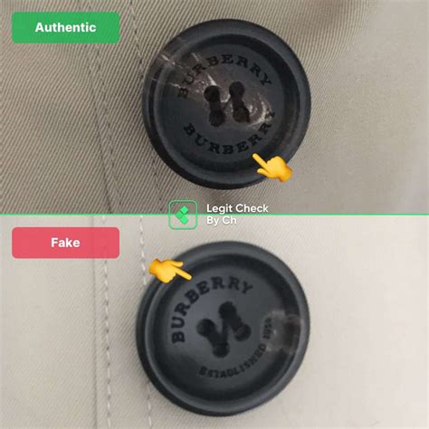 burberry london fake or real|do all burberry buttons say.